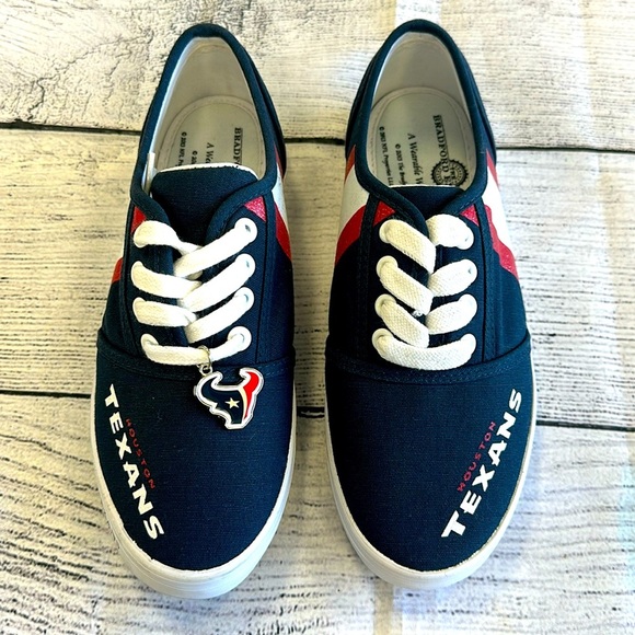 The Bradford Exchange Shoes - The Bradford Exchange 2013 • Houston Texans Sneakers • Sz 7 • NEW!